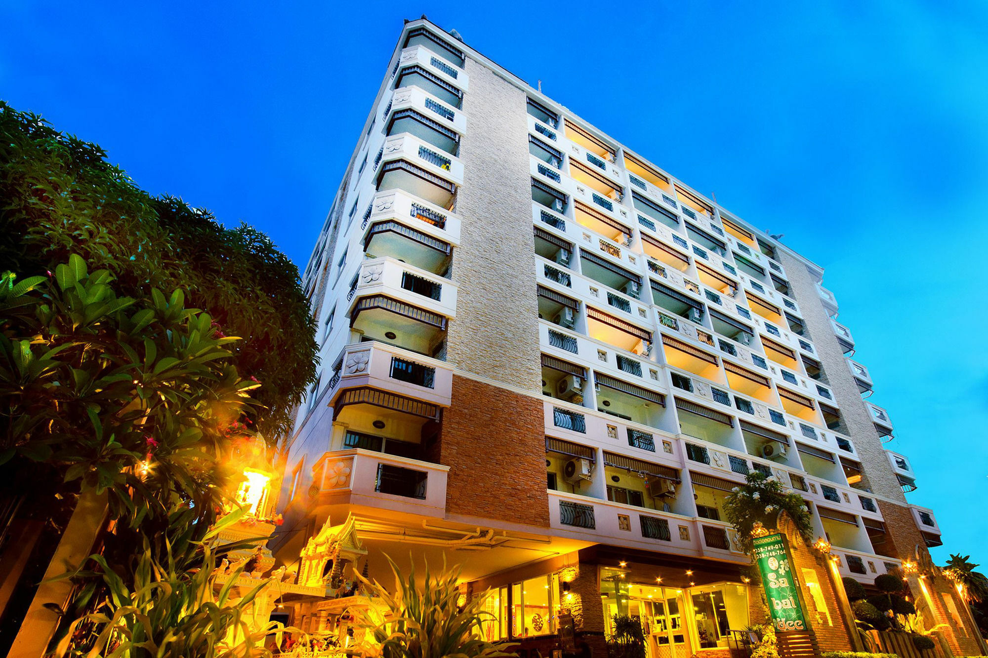 Sa-Bai-Dee Condo Chonburi Eksteriør bilde